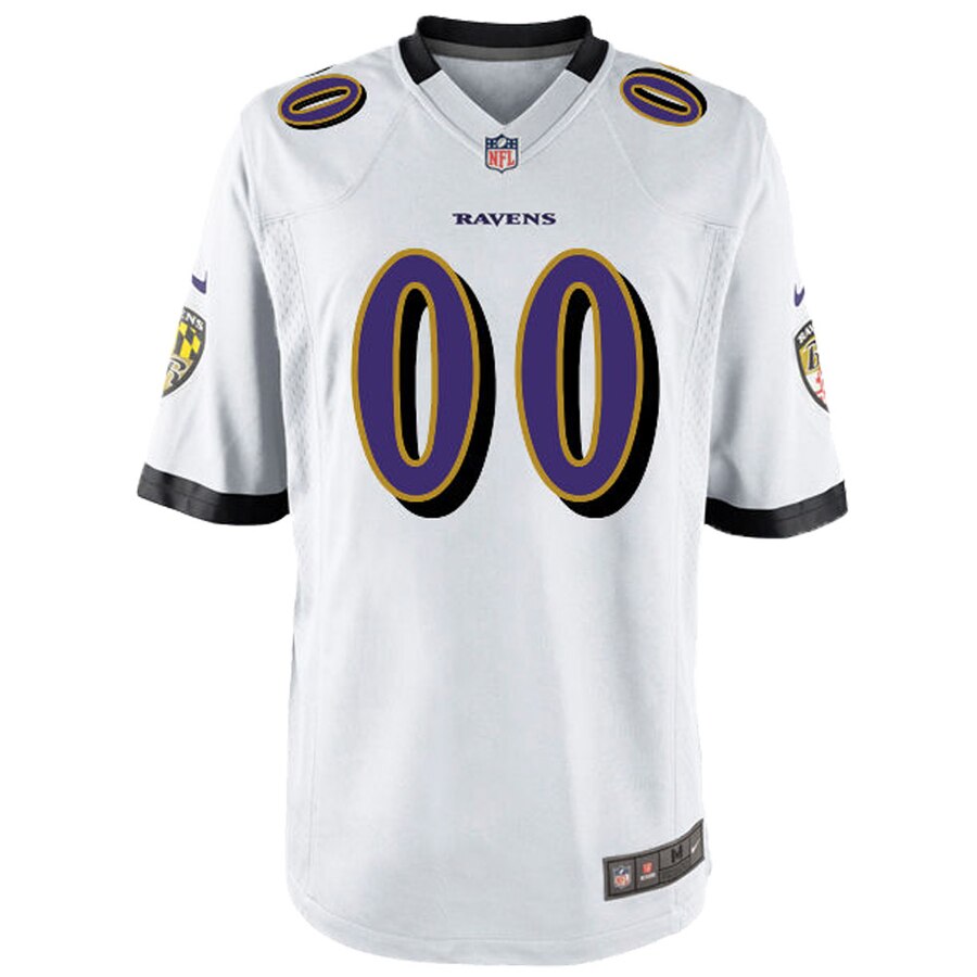 Nike Baltimore Ravens Custom Youth Game Jersey - Image 2