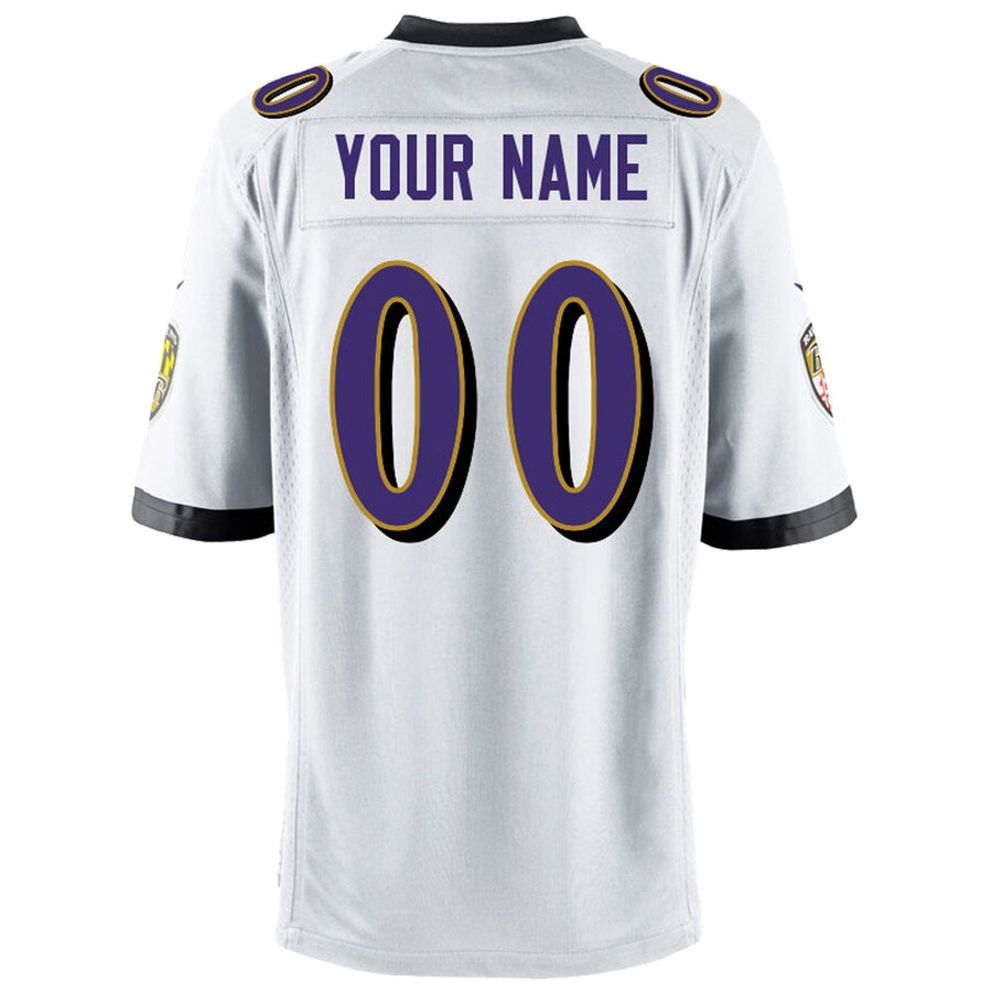 Nike Baltimore Ravens Custom Youth Game Jersey - Image 3