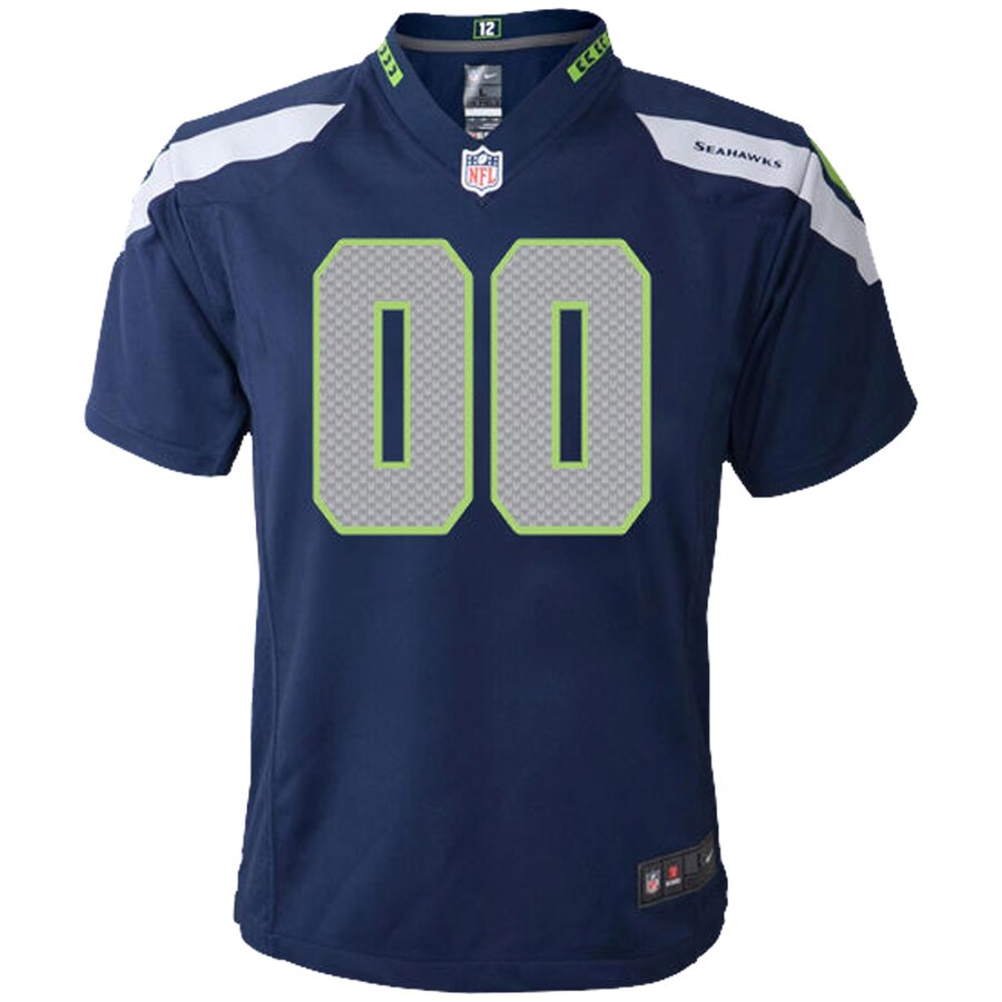 Nike Seattle Seahawks Preschool Customized Team Color Game Jersey - Image 2