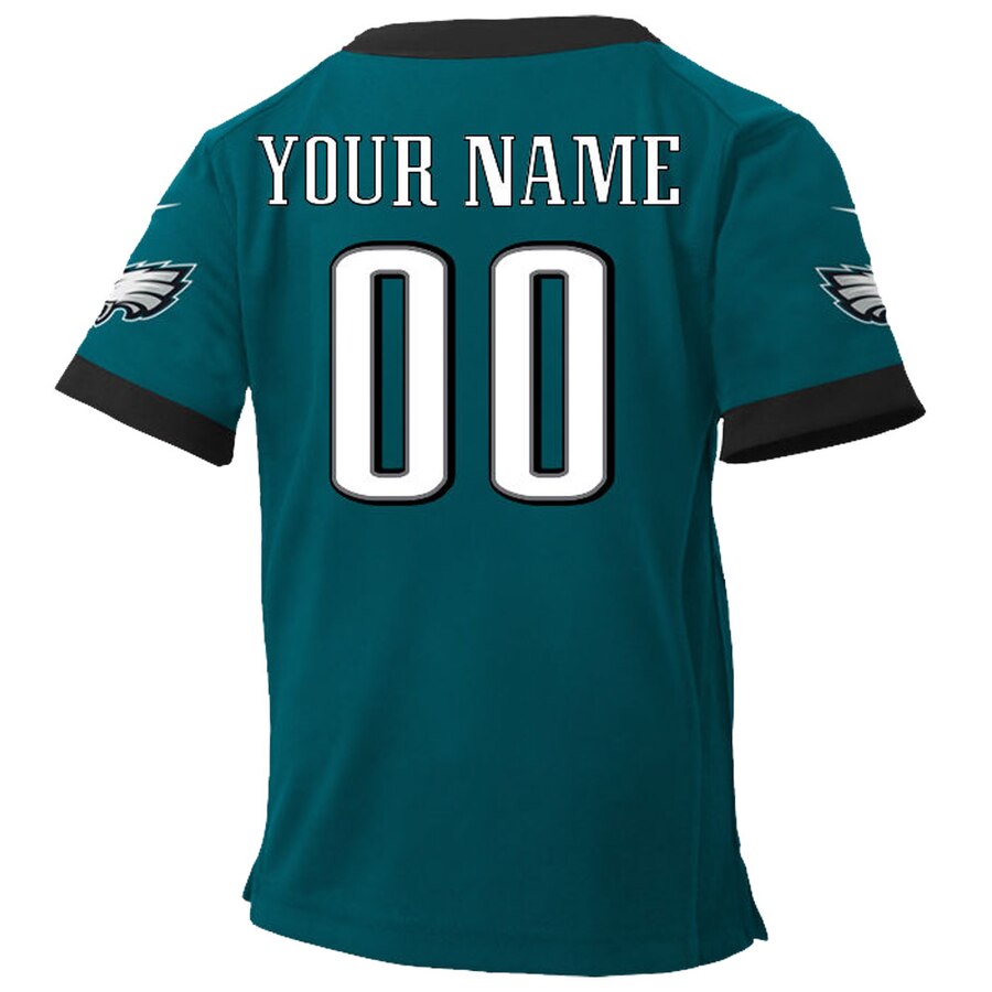 Nike Philadelphia Eagles Preschool Customized Team Color Game Jersey - Image 3