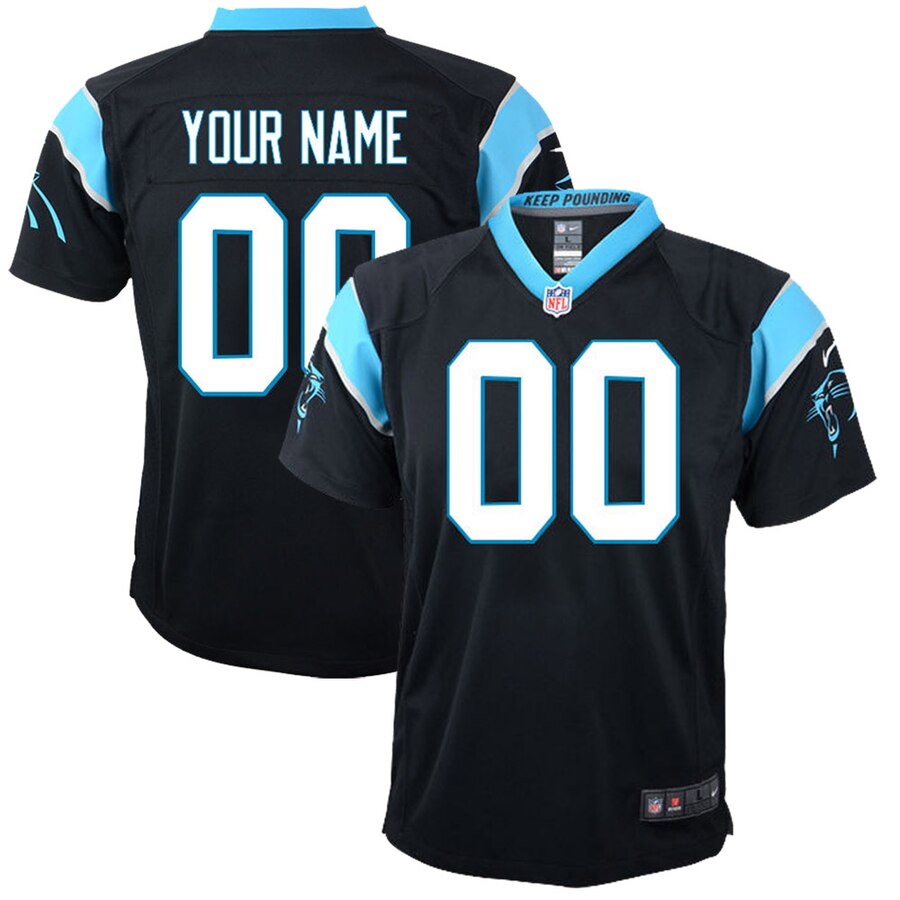 Nike Carolina Panthers Preschool Customized Team Color Game Jersey