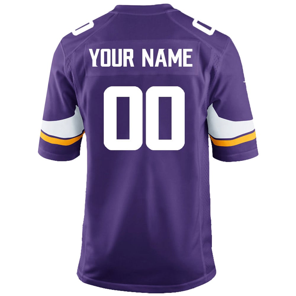 Nike Minnesota Vikings Youth Custom Game Jersey - Image 3
