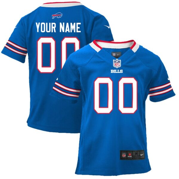 Nike Buffalo Bills Preschool Customized Team Color Game Jersey