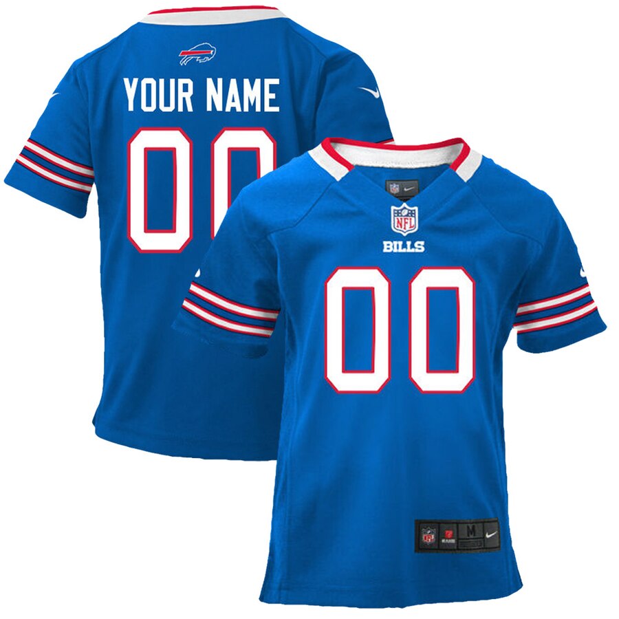 Nike Buffalo Bills Preschool Customized Team Color Game Jersey