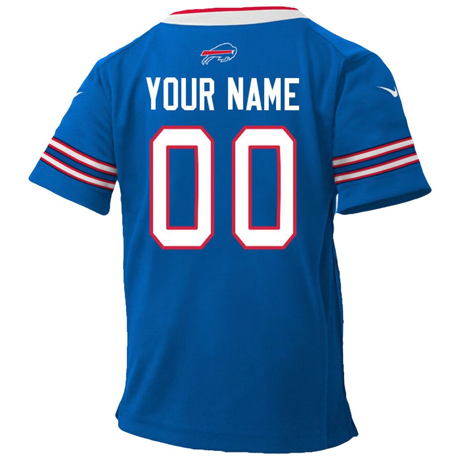 Nike Buffalo Bills Preschool Customized Team Color Game Jersey - Image 3