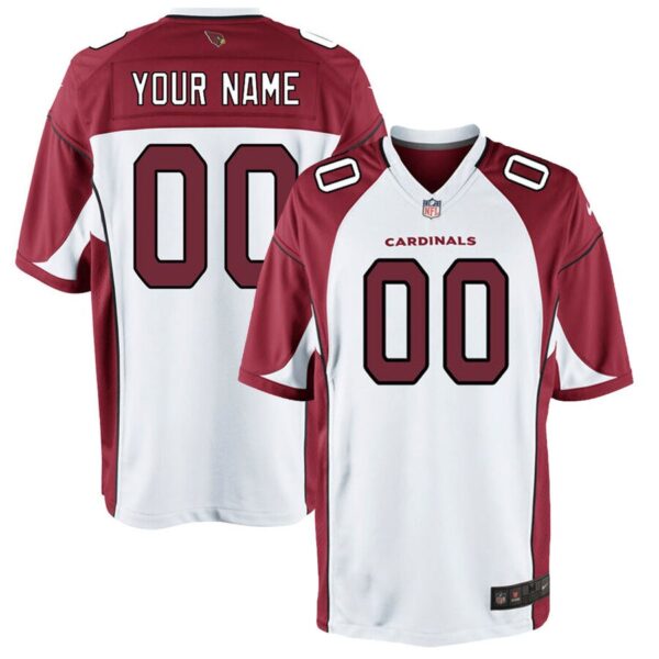 Nike Men’s Arizona Cardinals Customized Game White Jersey