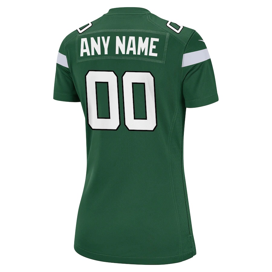 New York Jets Nike Women’s Custom Game Jersey – Gotham Green - Image 3