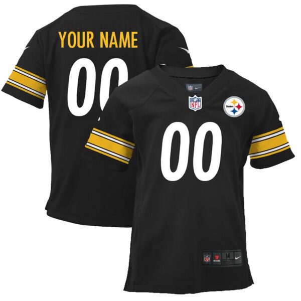 Nike Pittsburgh Steelers Preschool Customized Team Color Game Jersey