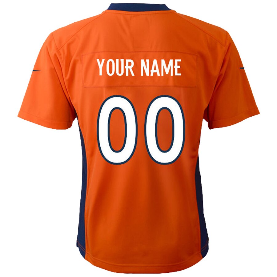 Nike Denver Broncos Preschool Customized Team Color Game Jersey - Image 3