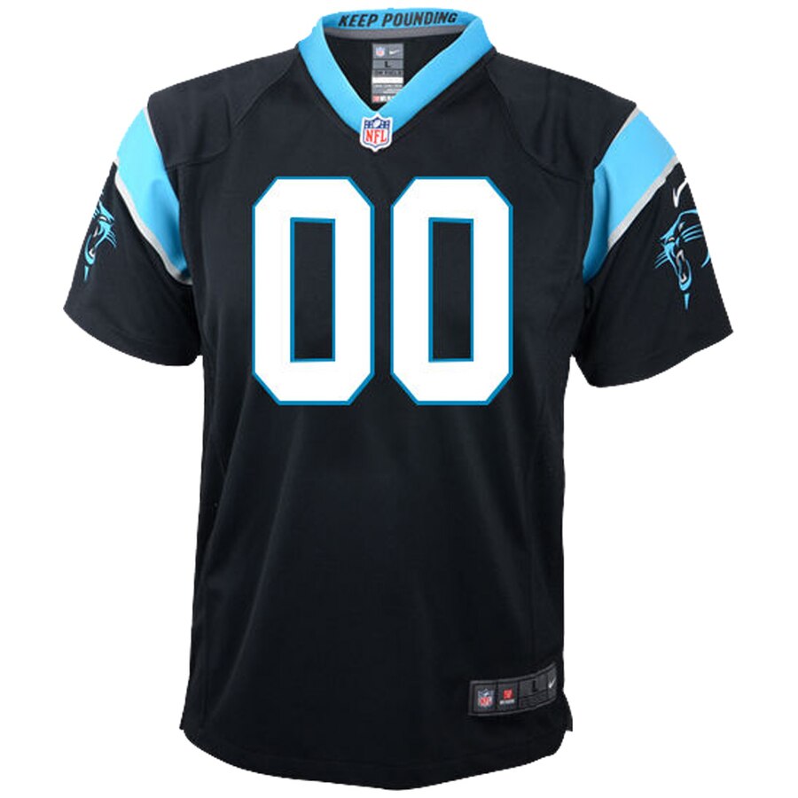 Nike Toddler Carolina Panthers Customized Team Color Game Jersey - Image 2