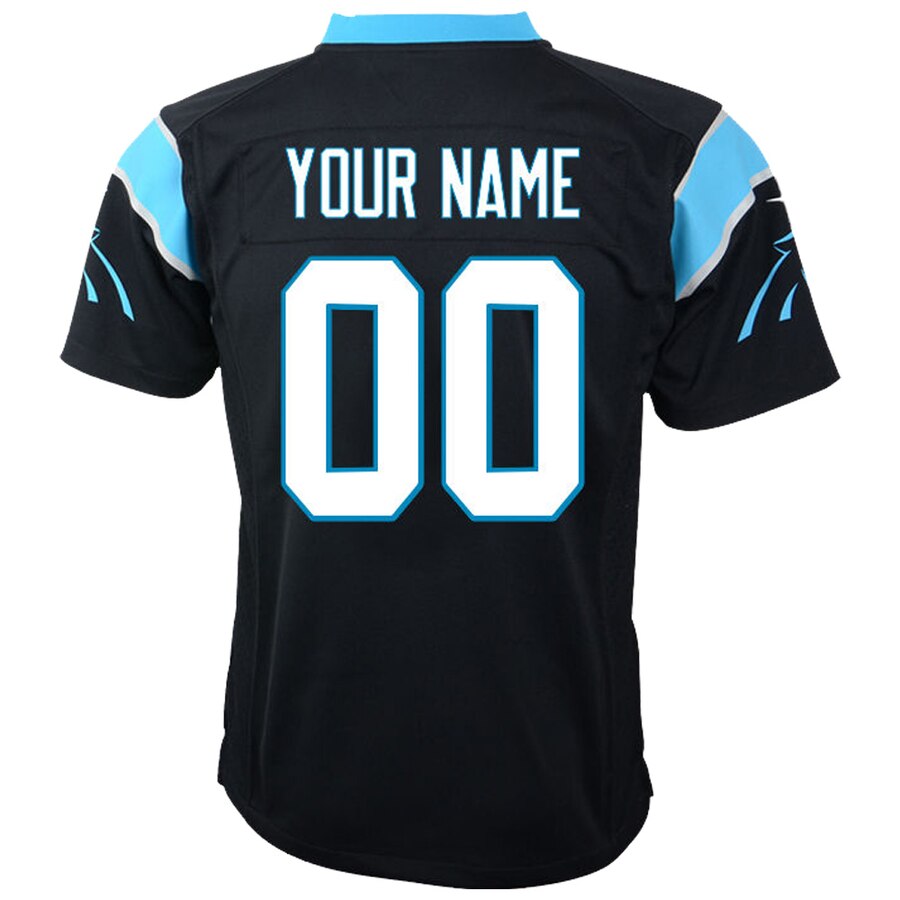 Nike Toddler Carolina Panthers Customized Team Color Game Jersey - Image 3