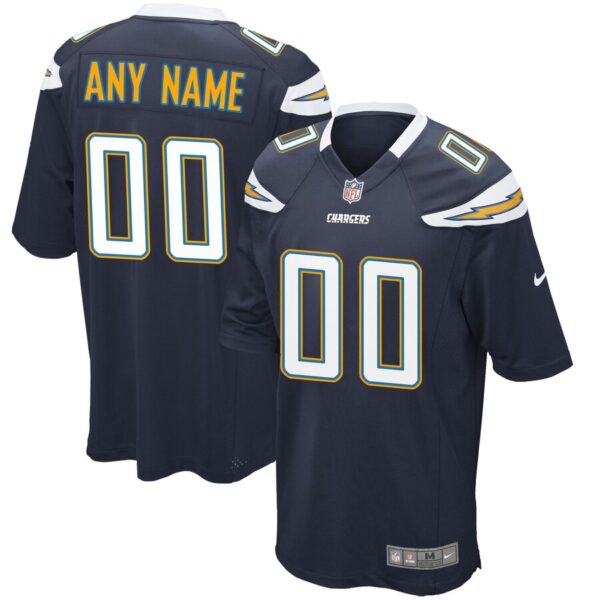 Nike Toddler Los Angeles Chargers Customized Team Color Game Jersey