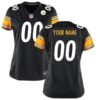 Pittsburgh Steelers Nike Women’s Custom Game Jersey – Black