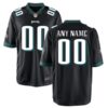 Philadelphia Eagles Nike Youth Game Custom Jersey – Black