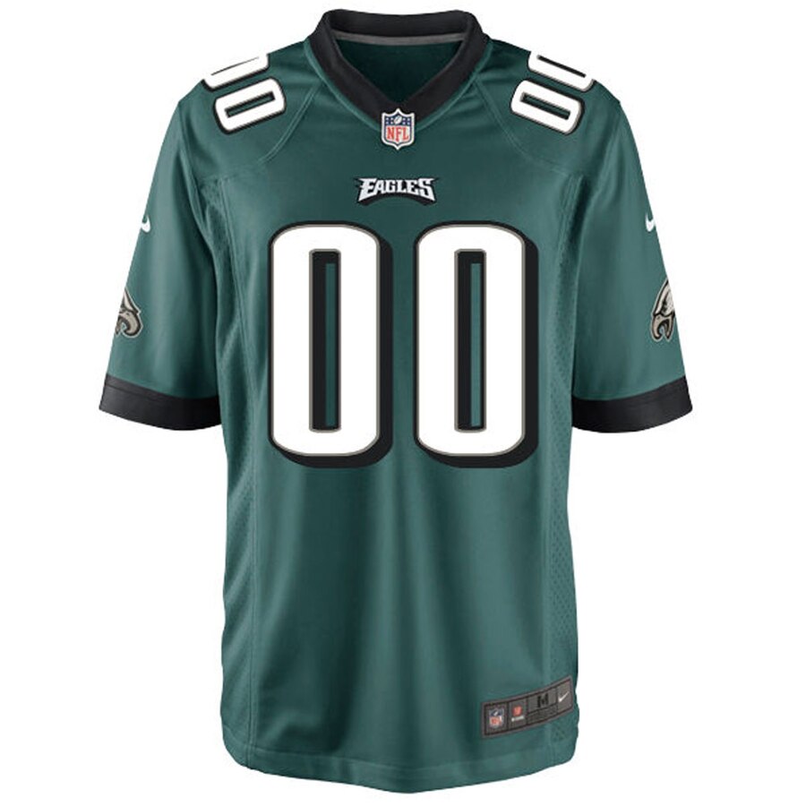 Philadelphia Eagles Nike Custom Game Jersey – Midnight Green - Image 2