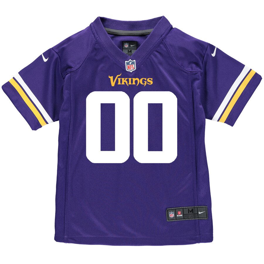 Nike Toddler Minnesota Vikings Customized Team Color Game Jersey - Image 2