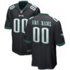 Philadelphia Eagles Nike Alternate Custom Game Jersey – Black