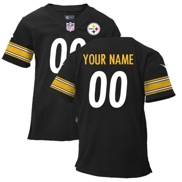 Nike Toddler Pittsburgh Steelers Customized Team Color Game Jersey