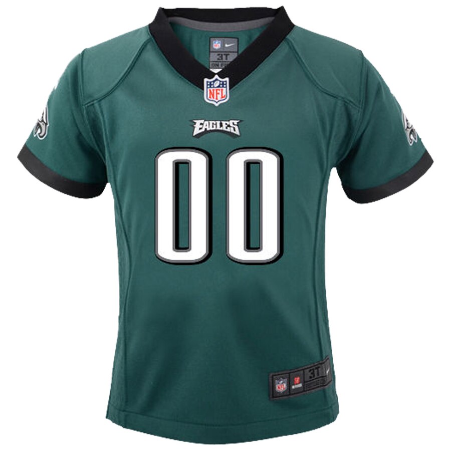 Nike Toddler Philadelphia Eagles Customized Team Color Game Jersey - Image 2