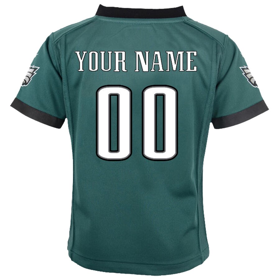 Nike Toddler Philadelphia Eagles Customized Team Color Game Jersey - Image 3