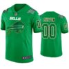 St. Patrick’s Day Buffalo Bills Custom Jersey Kelly Green – Men’s