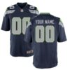 Seattle Seahawks Nike Youth Custom Game Jersey – College Navy