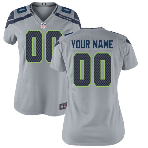 Seattle Seahawks Nike Women’s Custom Game Jersey