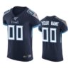 Tennessee Titans Custom Navy 100th Season Vapor Elite Jersey