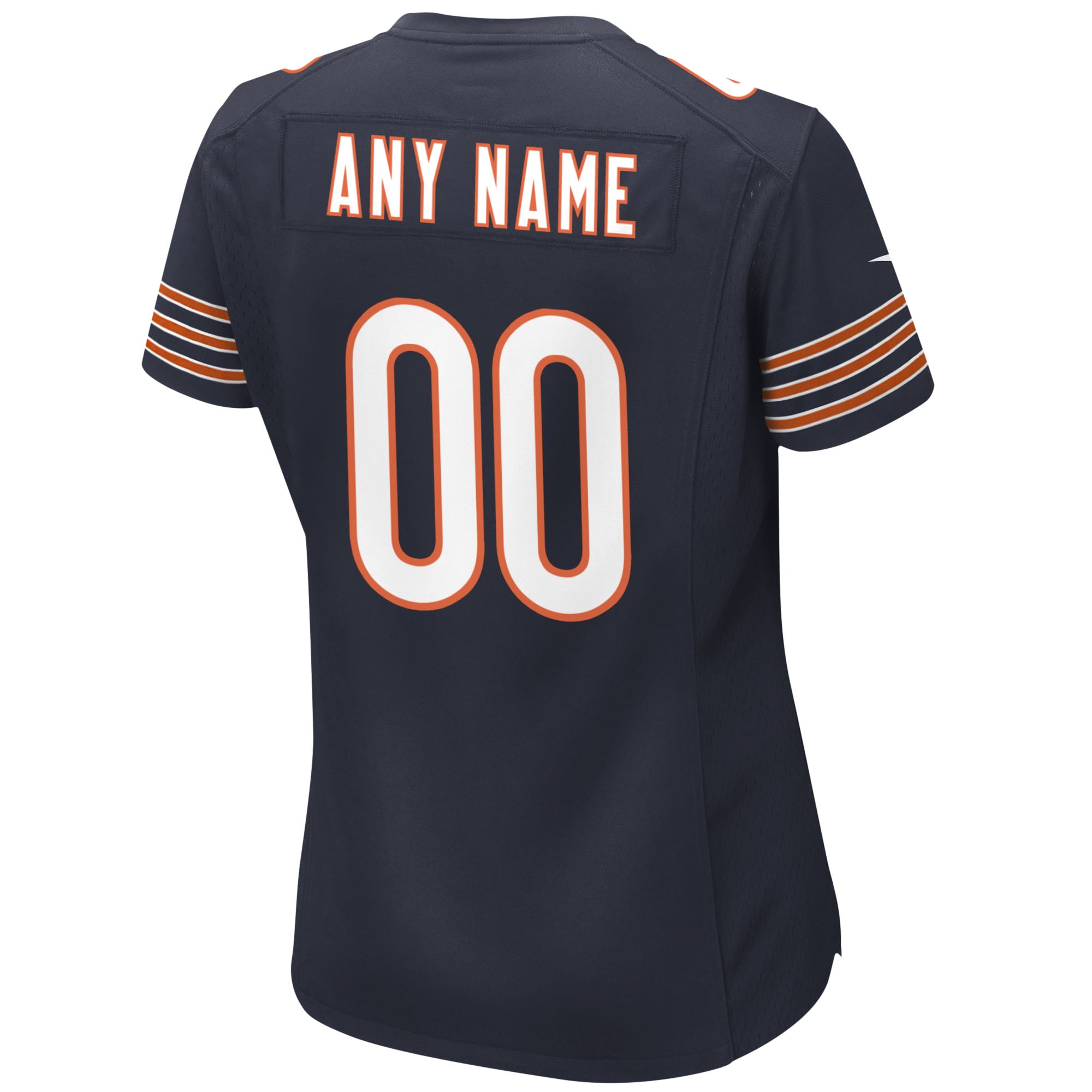 Women's Nike Navy Chicago Bears Custom Game Jersey - Image 3