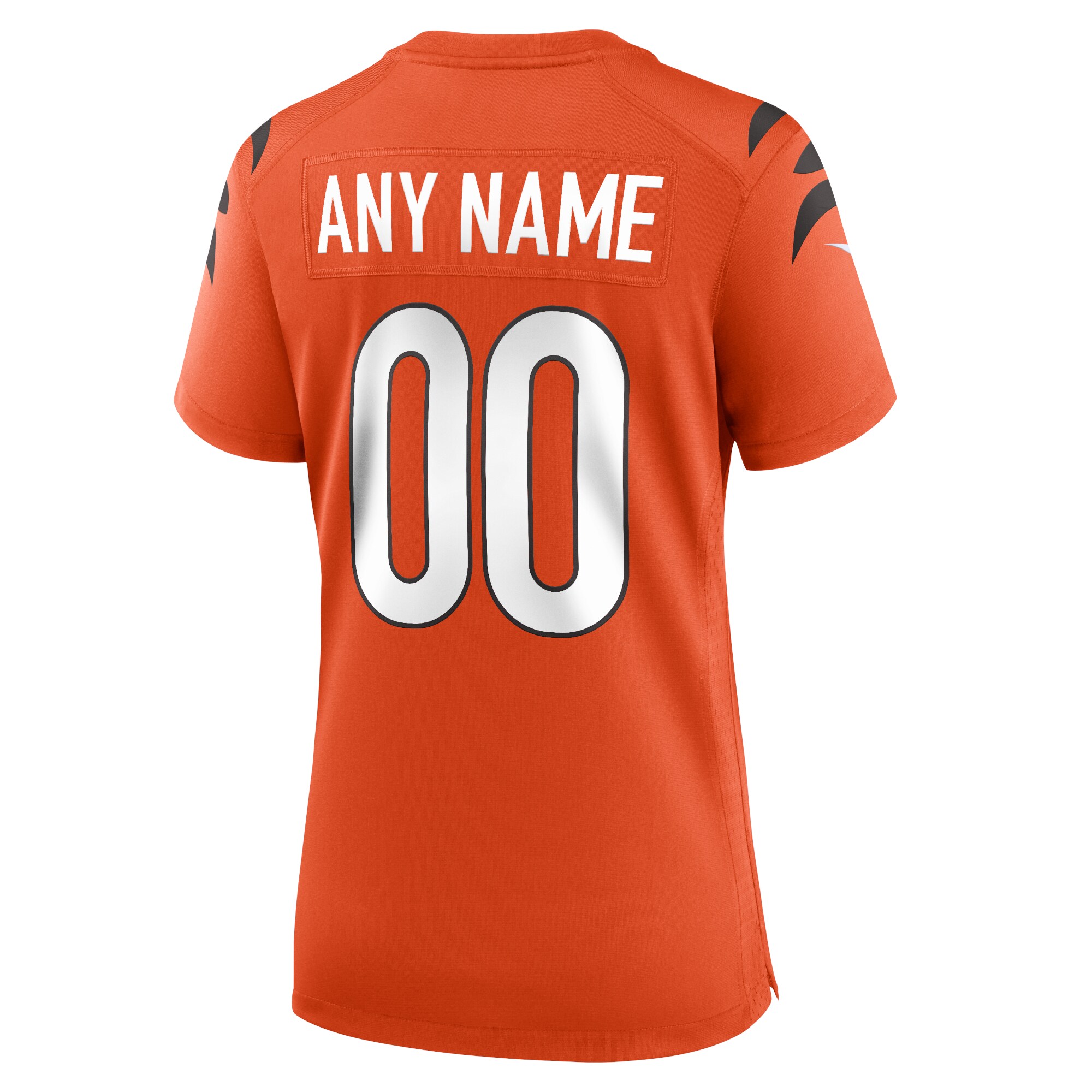 Women's Cincinnati Bengals Nike Orange Alternate Game Custom Jersey - Image 3
