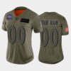 Women’s Baltimore Ravens Custom Camo 2019 Salute to Service Limited Jersey