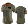 Women’s Cleveland Browns Custom Camo 2019 Salute to Service Limited Jersey