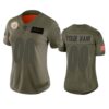 Women’s Pittsburgh Steelers Custom Camo 2019 Salute to Service Limited Jersey