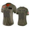 Women’s Chicago Bears Custom Camo 2019 Salute to Service Limited Jersey