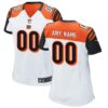 Women’s Cincinnati Bengals Nike White Custom Jersey