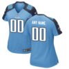 Women’s Tennessee Titans Nike Light Blue Custom Alternate Jersey