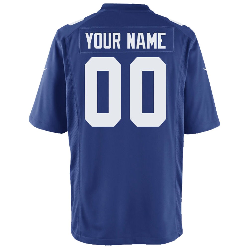 New York Giants Nike Youth Custom Game Jersey – Royal - Image 3