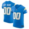 Los Angeles Chargers Nike Vapor F.U.S.E. Elite Custom Jersey – Powder Blue