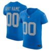 Detroit Lions Nike Alternate Vapor F.U.S.E. Elite Custom Jersey – Blue