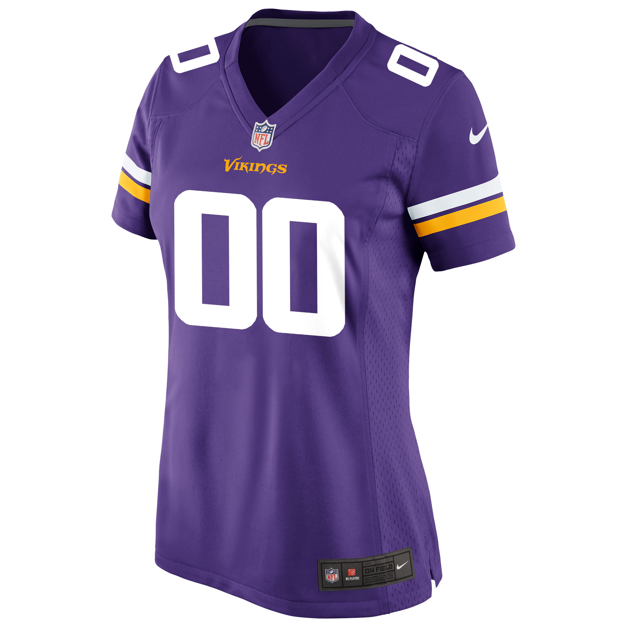 Minnesota Vikings Nike Women’s Custom Game Jersey – Purple