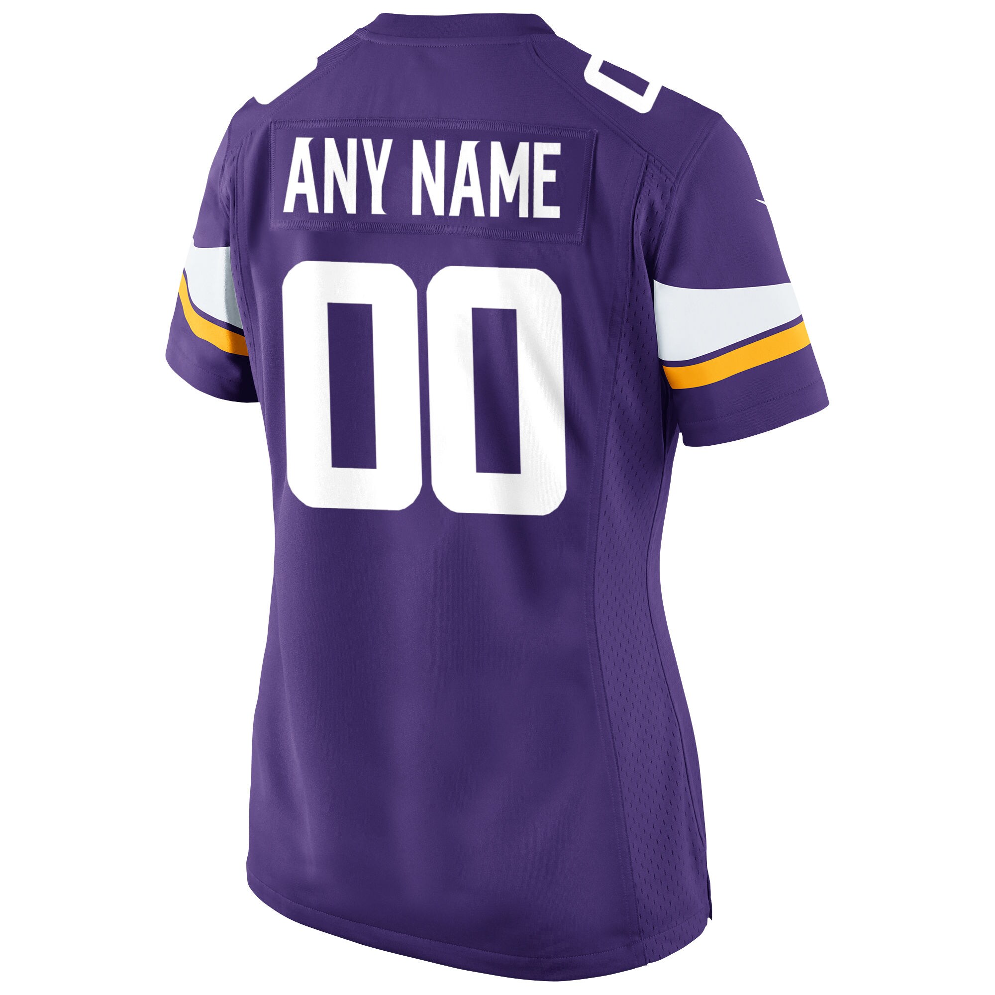 Minnesota Vikings Nike Women’s Custom Game Jersey – Purple - Image 2