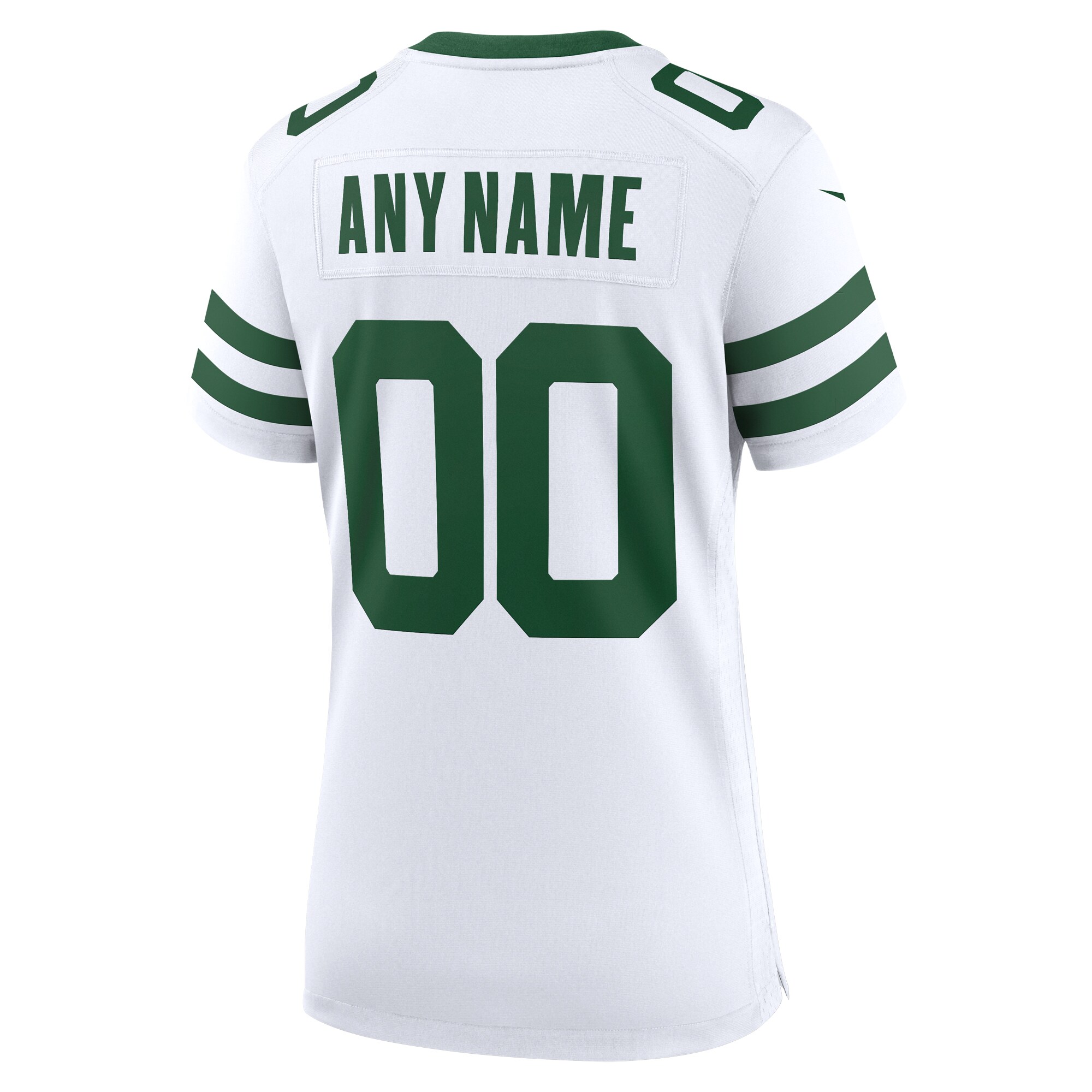 New York Jets Nike Women’s Custom Game Jersey – Legacy White - Image 3