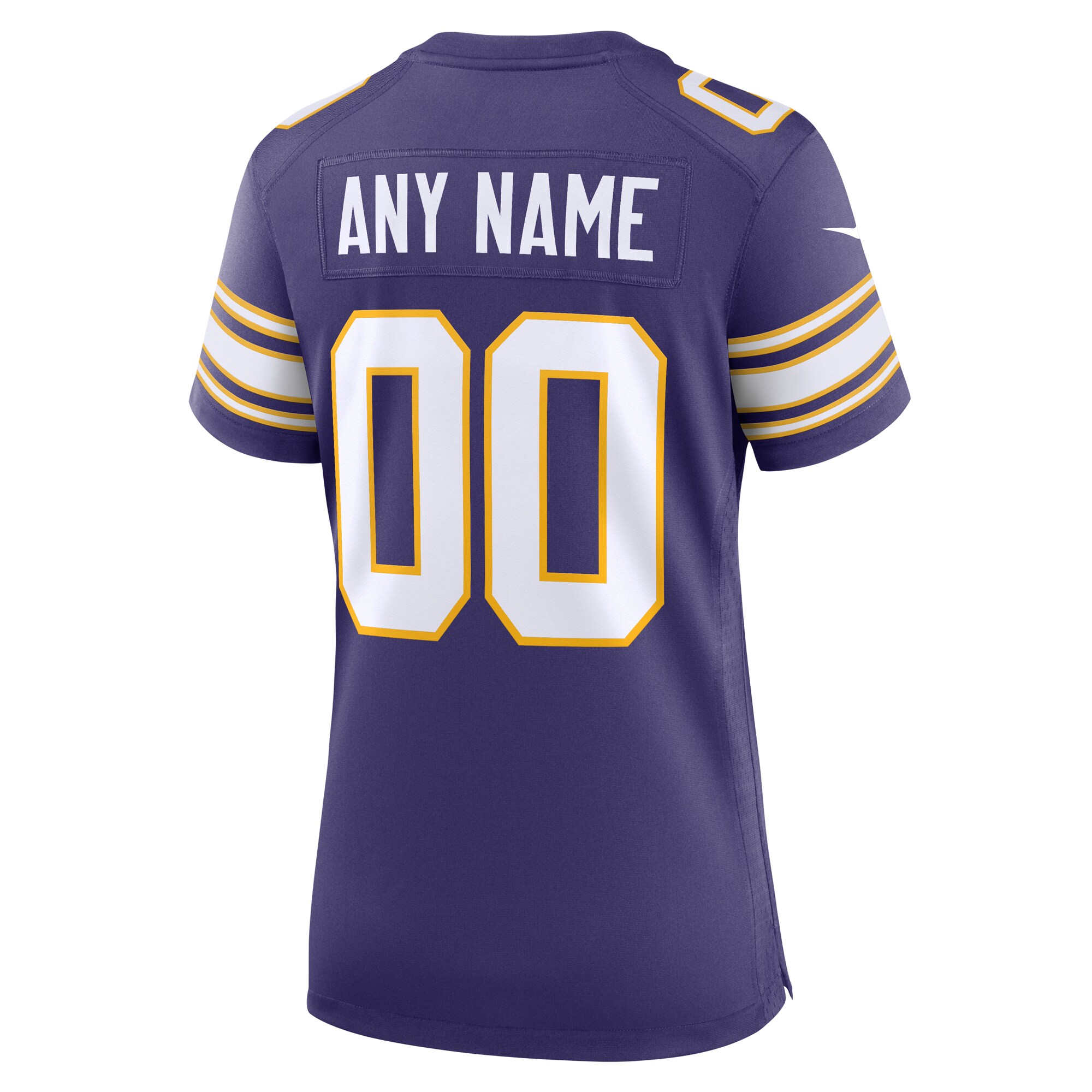 Minnesota Vikings Nike Women’s Classic Custom Game Jersey – Purple - Image 3