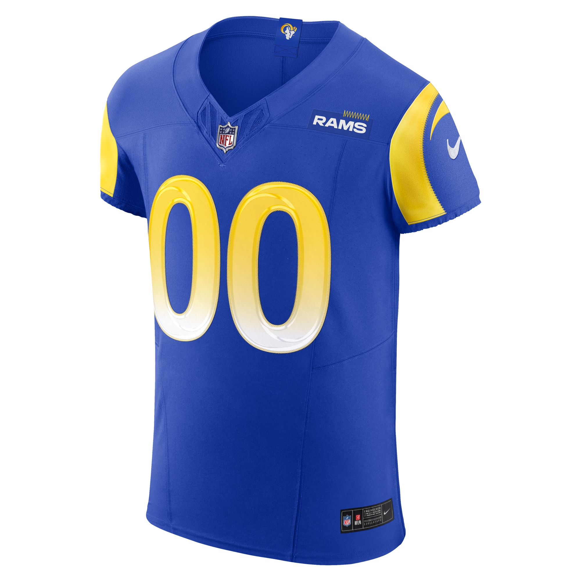 Los Angeles Rams Nike Vapor F.U.S.E. Elite Custom Jersey – Royal - Image 2