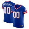 New York Giants Nike Vapor F.U.S.E. Elite Custom Jersey – Blue