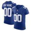 New York Giants Nike Vapor F.U.S.E. Elite Custom Jersey – Royal