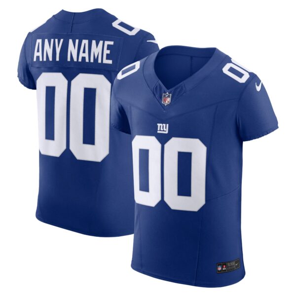 New York Giants Nike Vapor F.U.S.E. Elite Custom Jersey – Royal