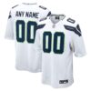Seattle Seahawks Nike Custom Game Jersey – White