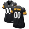 Pittsburgh Steelers Nike Women’s Custom Game Jersey – Black