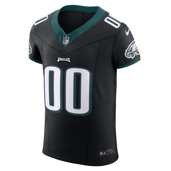 Philadelphia Eagles Nike Alternate Vapor F.U.S.E. Elite Custom Jersey – Black